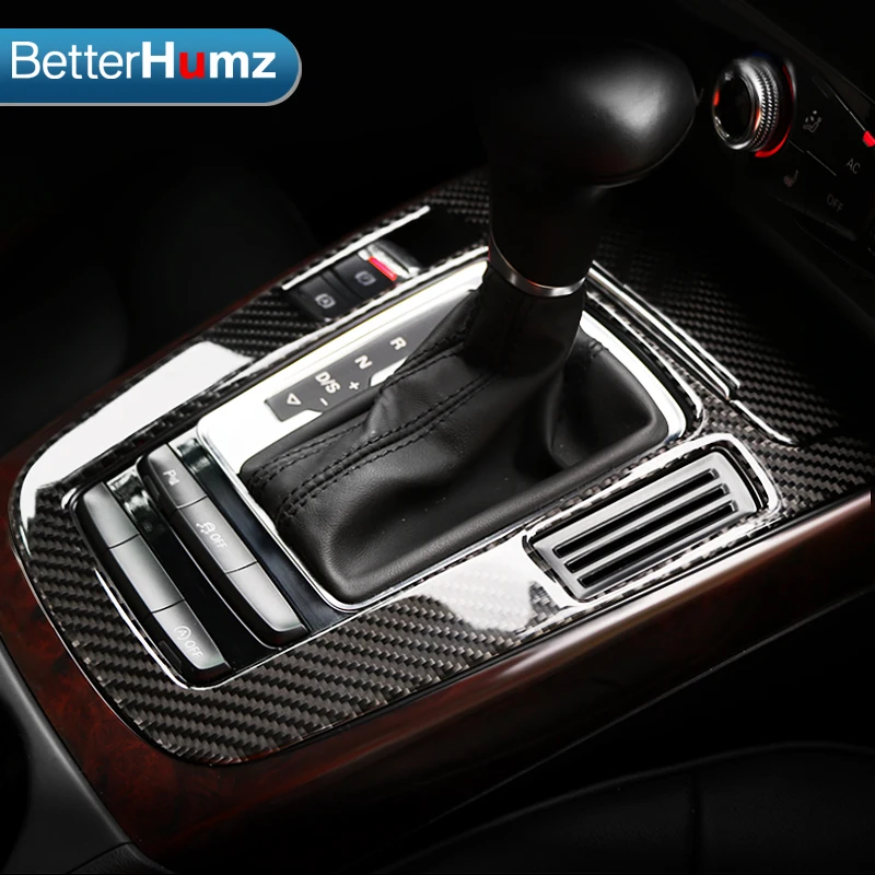 Панели переключения передач BetterHumz из углеродного волокна с центральным