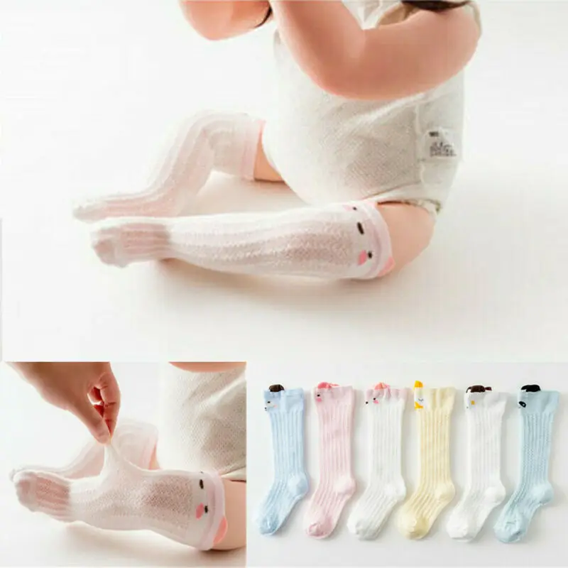 Милые гетры для новорожденных мальчиков и девочек носки малышей гольфы из хлопка