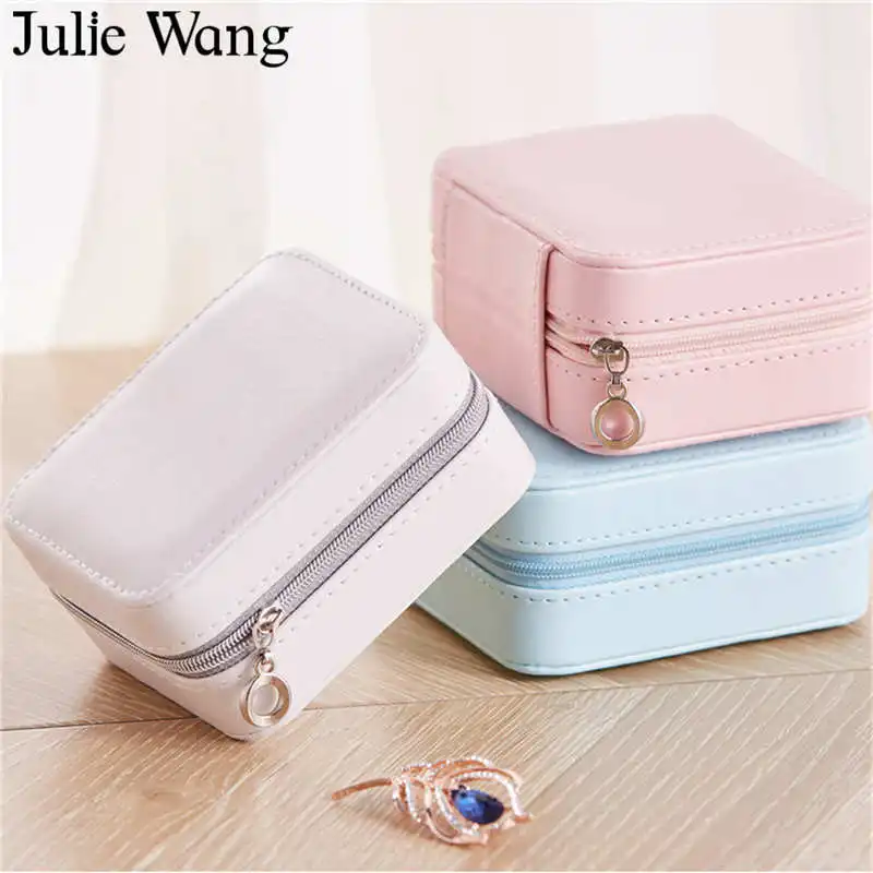 Женская шкатулка для ювелирных изделий Julie Wang двухслойные дорожные чехлы из
