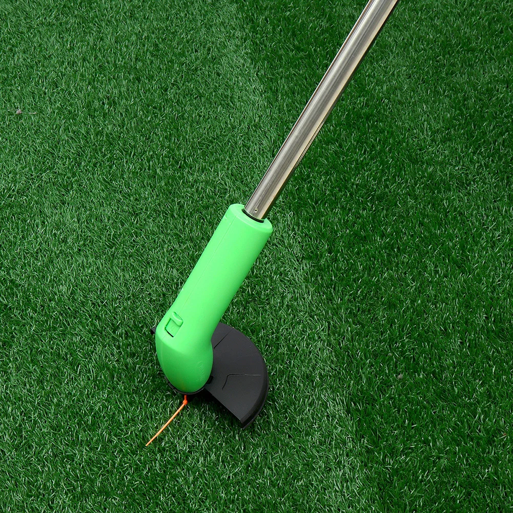 

Portable Electric Grass Trimmer Handheld Garden String Pruning Mini Lawn Mower Gardening Mowing Tools Removal Grass Tray Plate