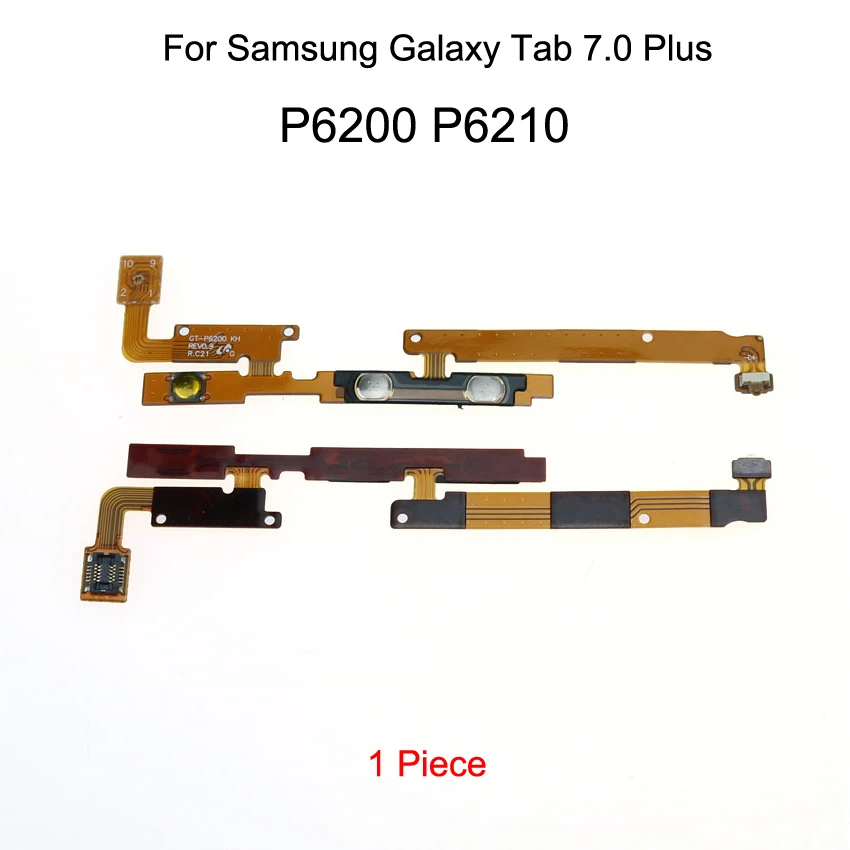 YuXi 1 шт. кнопки включения питания и громкости гибкий кабель для Samsung Galaxy Tab 2 3 4 7. 0