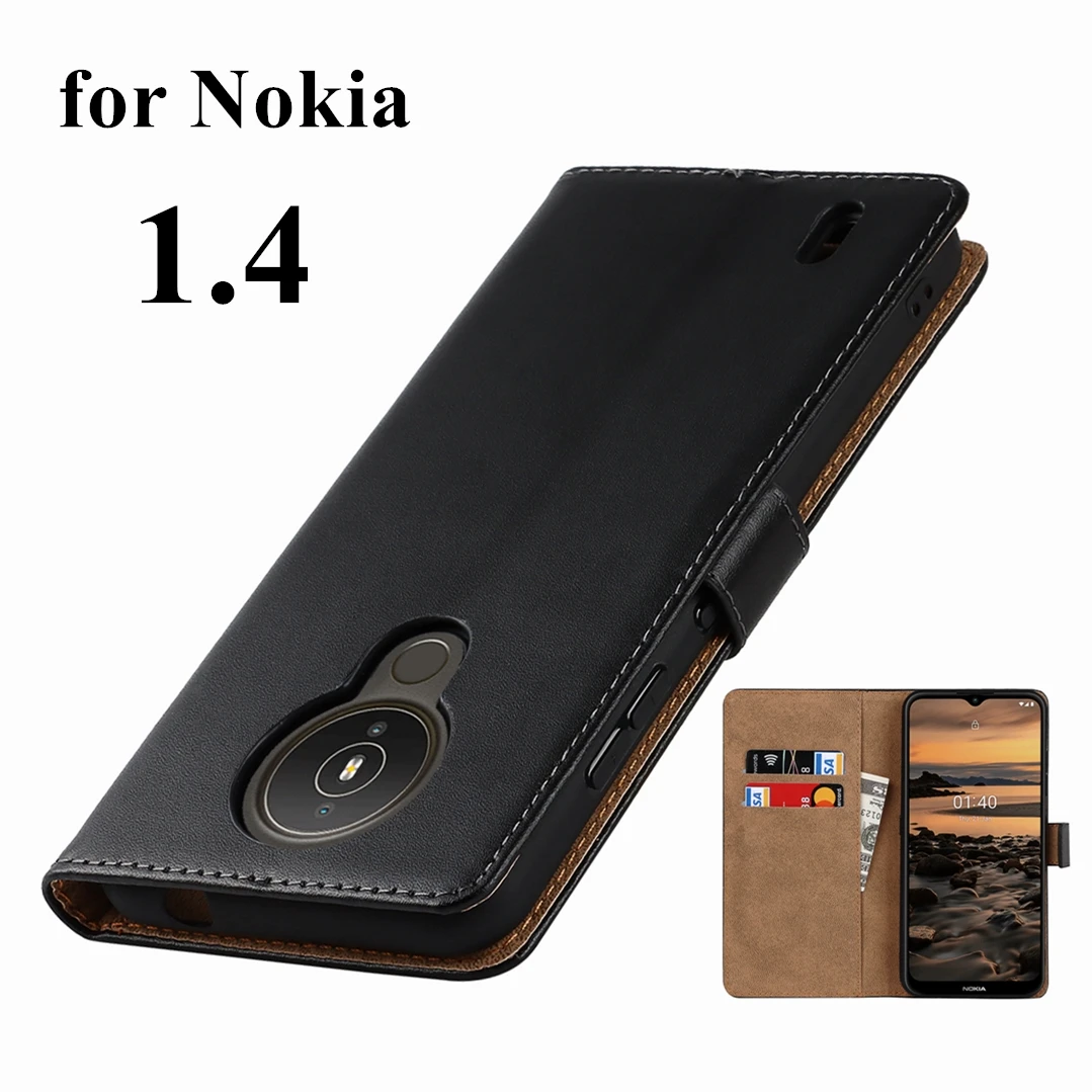 Кожаный чехол в стиле ретро для Nokia 1 4 Mate защитный чехол-кобура с откидной крышкой