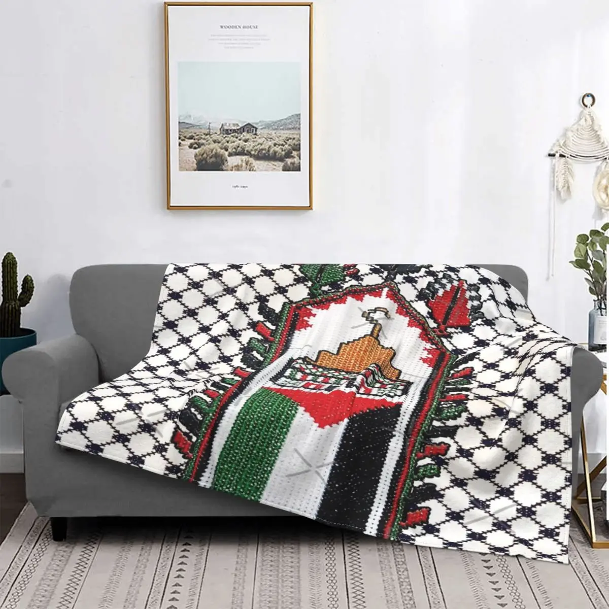 

Kofya-Manta de lana a cuadros для пикника, для cama colcha, hecha a cuadros