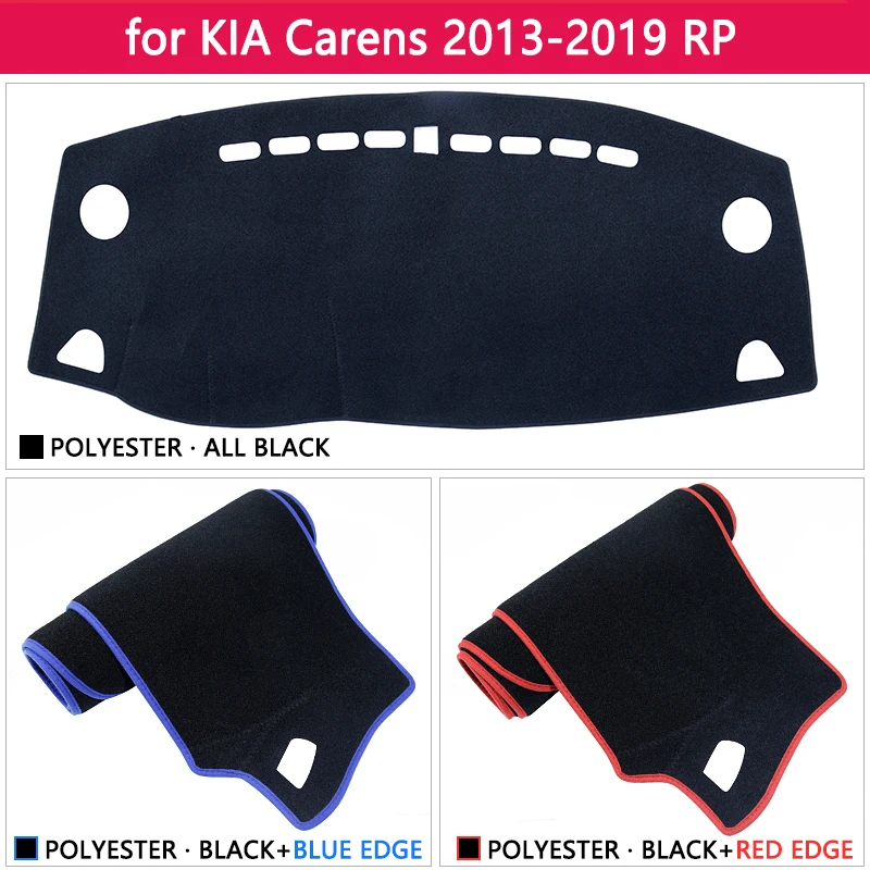 Для KIA Carens 2013~ RP Противоскользящий коврик на приборную панель солнцезащитный коврик для панели автомобильные аксессуары
