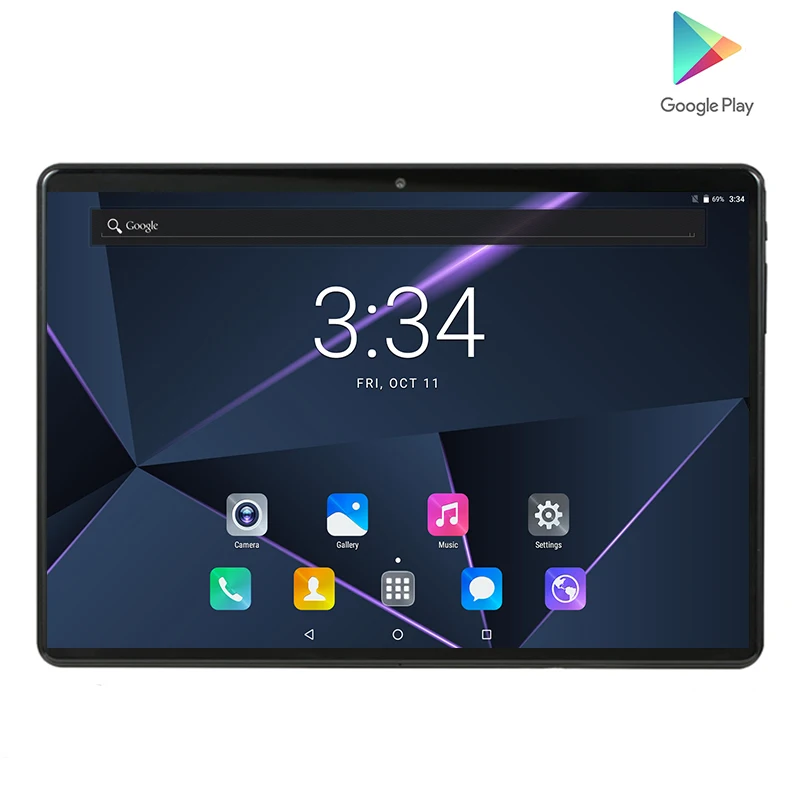 Настоящие планшеты Octa Core10 дюймов Android 7 0 две камеры и sim карты планшетный ПК 64 ГБ ROM