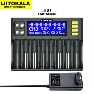 liitokala lii 500 lii pd4 lii 500s lii s8 lii 600 lcd 3 7v 18650 18350 18500 21700 14500 26650 aa nimh lithium battery charger free global shipping