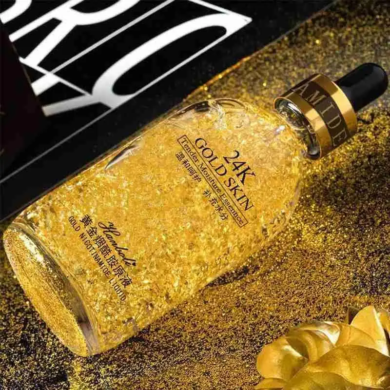 

30ml Shrink Pores Moisturizing Essence Hydrating Nicotinamide Anti-Aging Serum Face Acid Care Hyaluronic C1U9