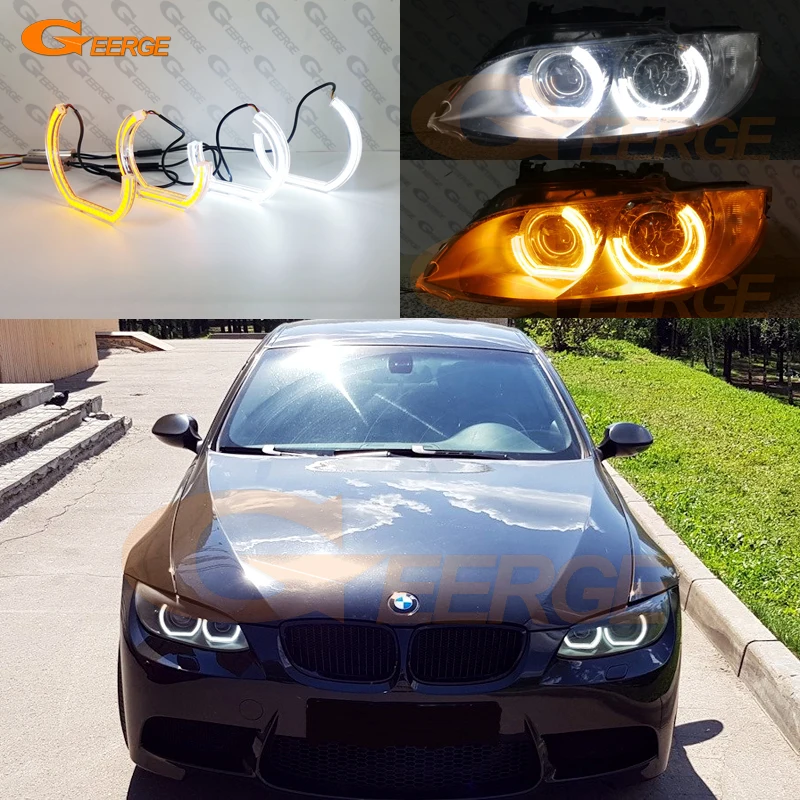 Для BMW 3 серии E90 E91 E92 E93 ксеноновый головной светильник ультра яркий DTM M4 Стиль