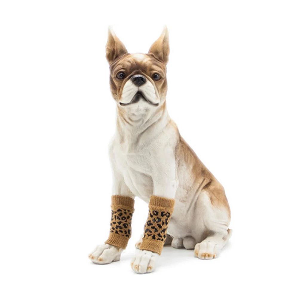

4 PCS Pet Breathable Leg Socks Dogs Protecting Joint Dog Knee Pads Pet Supplies Dogs Warm Knee Sock Set Hot Sale