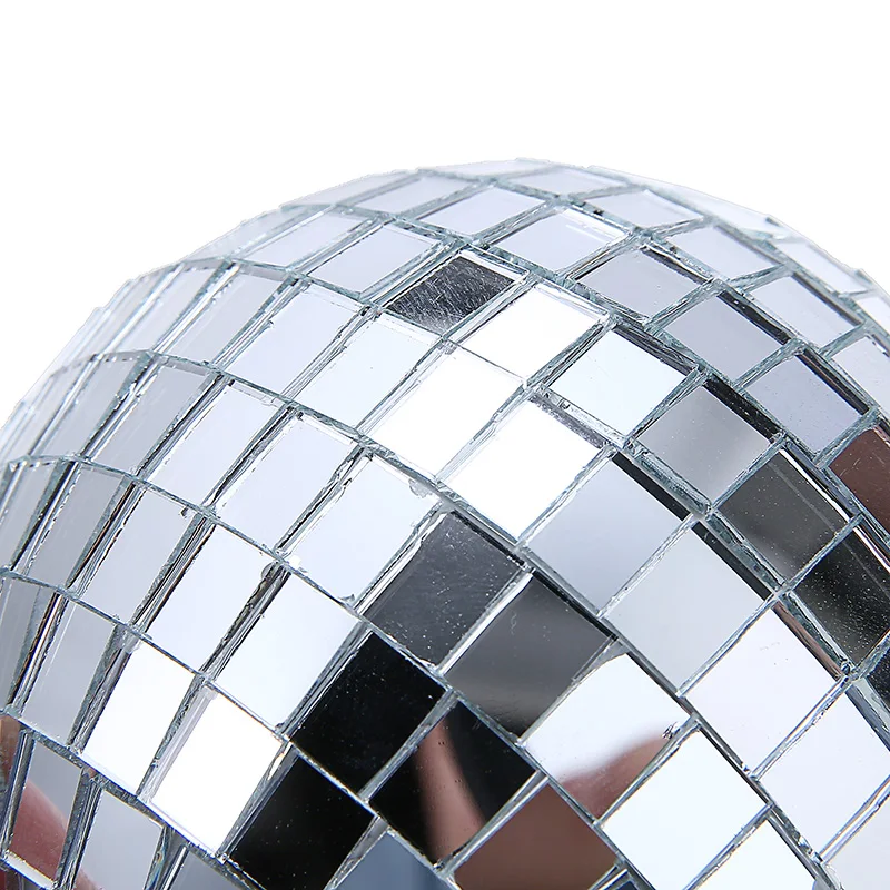 

1pc 10cm Disco Mirror Glitter Ball DJ Light Dance Party Stage Decor Lighting Commercial Stage Party Lighting