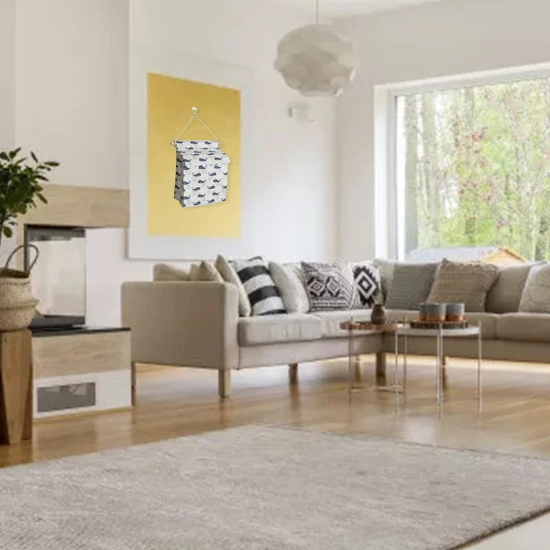 Дверь стене висит мешок Кухня Ванная комната Складные метизы Органайзер большой