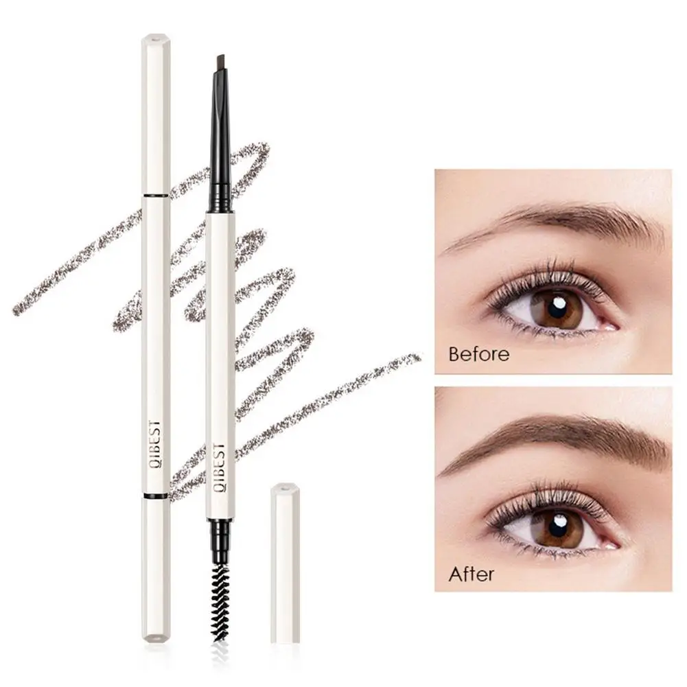 

2 In 1 Crayon Sourcil Eyebrow Tattoo Pen Waterproof Eyeliner Pen 2 Heads Microblading Cejas Maquillaje Makeup Sombrancelha