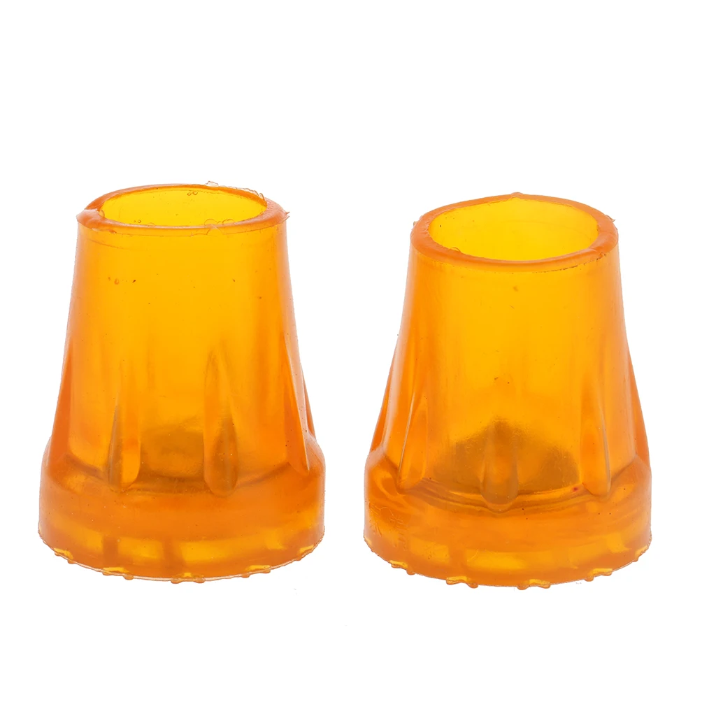 25mm 2 шт. наконечники для костылей резиновые концы противоскользящие прогулочные наконечники трости нижние концевые тростниковые сменные наконечники, 25-36 мм - Цвет: 25mm