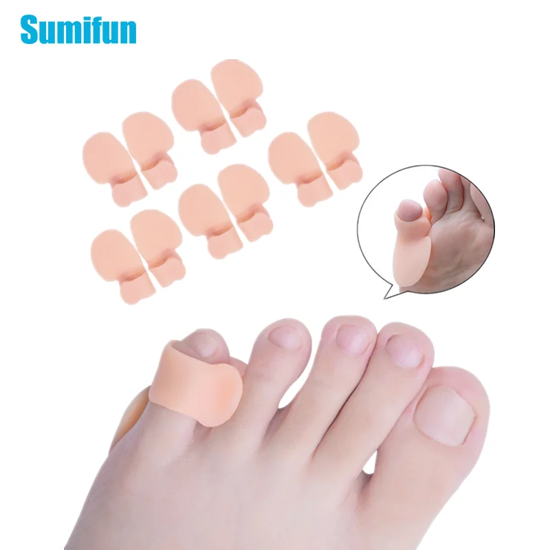 2 шт. = 1 пара силиконовый выпрямитель для большого пальца ноги|Инструменты ухода