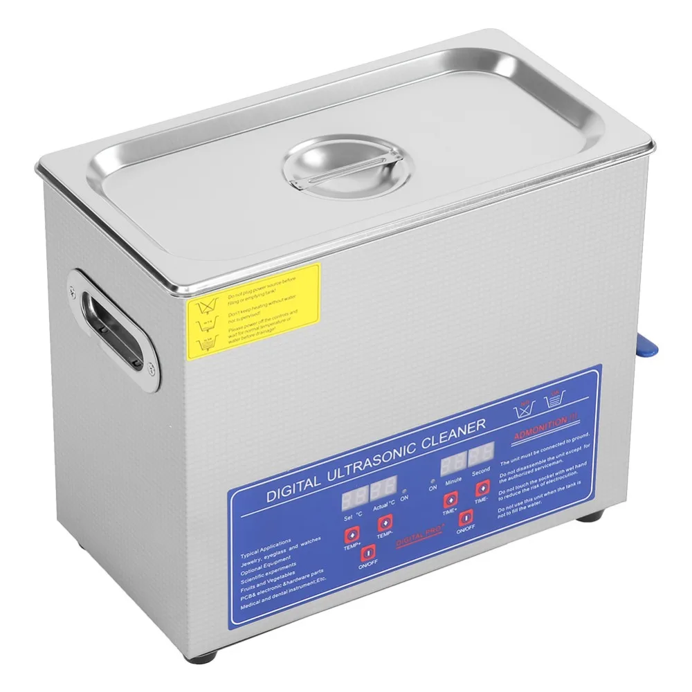 

6L Digital Ultrasonic Cleaner for Bath Jewelry Glasses Circuit Board Cleaning