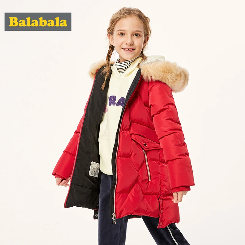 Детский пуховик для девочек новинка 2019 осенне-зимняя куртка детей старшего