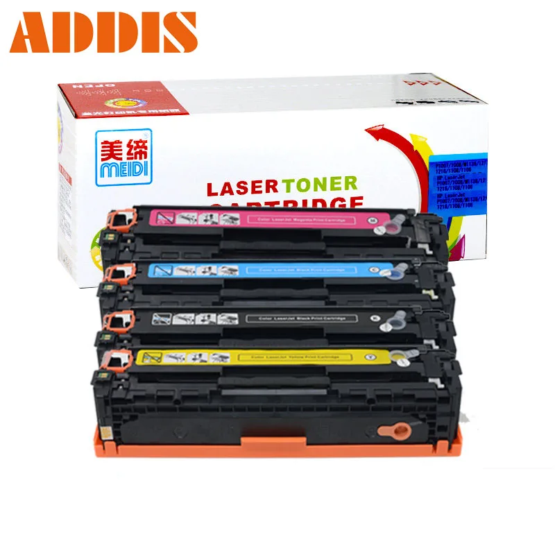 CF210A 210A CF211A CF212A CF213A для LaserJet Pro 200 цветов M276n M276nw M251n M251nw 131A совместимый картридж с