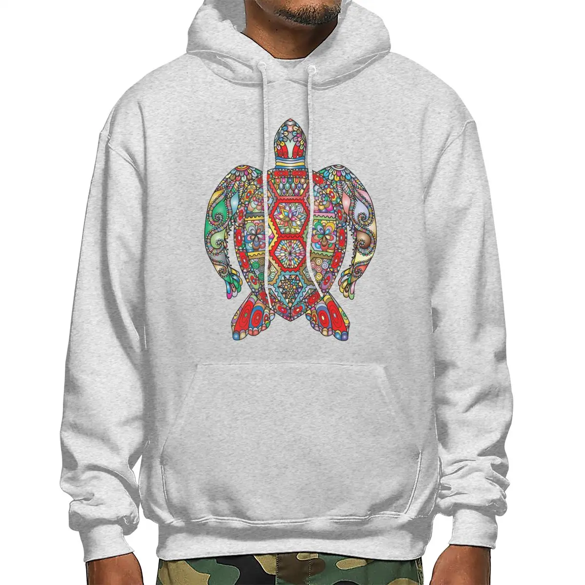

Sea Turtle Men Hoodie Streetwear Sweatshirt Hoodie 2021 Harajuku Hooded Pullover Jacket TX6138