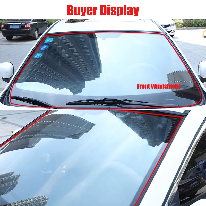 

Car Window Edge Windshield Roof Rubber Sealing Strip For Ford Focus 2 3 Fiesta MK2 MK3 Mondeo MK4 Fusion Ranger