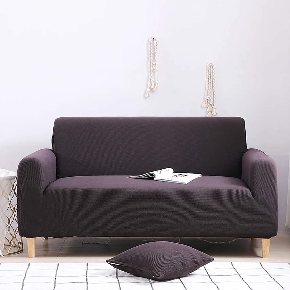 Темно-зеленый чехол для дивана удобный высококачественный однотонный