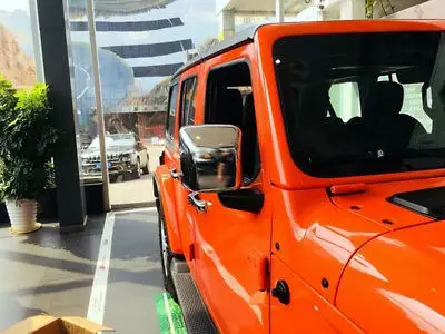 

Хромированный чехол для бокового зеркала заднего вида из АБС-пластика 2 шт. для Jeep Wrangler JL 2018 - 2020