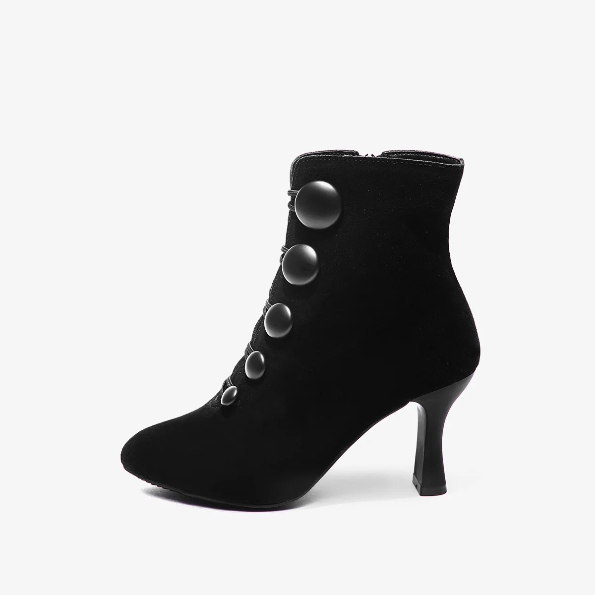 

Shoe Heels Black High Slipper Women Fashion Hot Winter Womens Fashion High Heel Lace Up Ankle Boots Ladies Buckle Platform Shoes