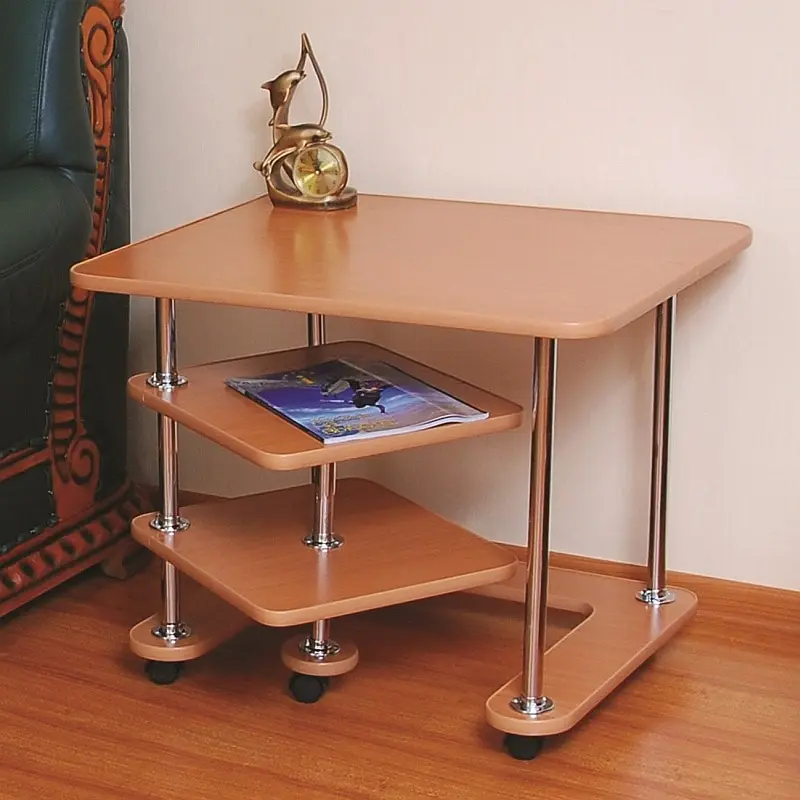 Журнальный стол 39А на колесиках. Мебель для гостиной кухни спальни.