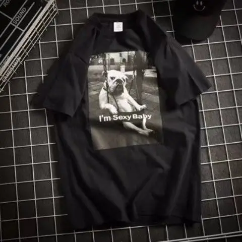 

Summer Men's T-shirt Men's Short Sleeve Korean Style Loose Half Sleeve Clothes Base Shirt Student Couple Wear