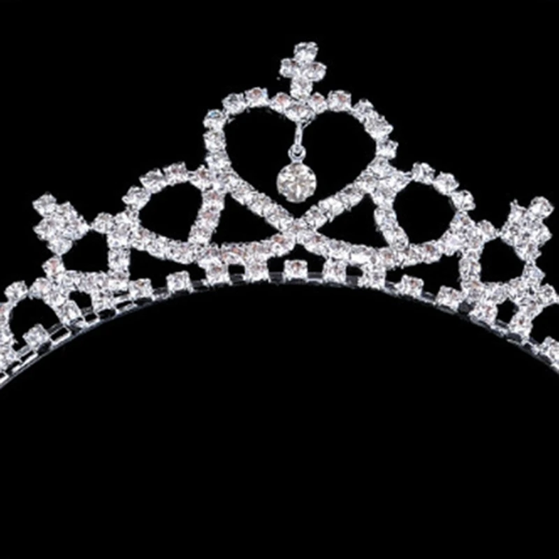 2019 детский головной убор корона принцессы ободок хрустальные свадебные