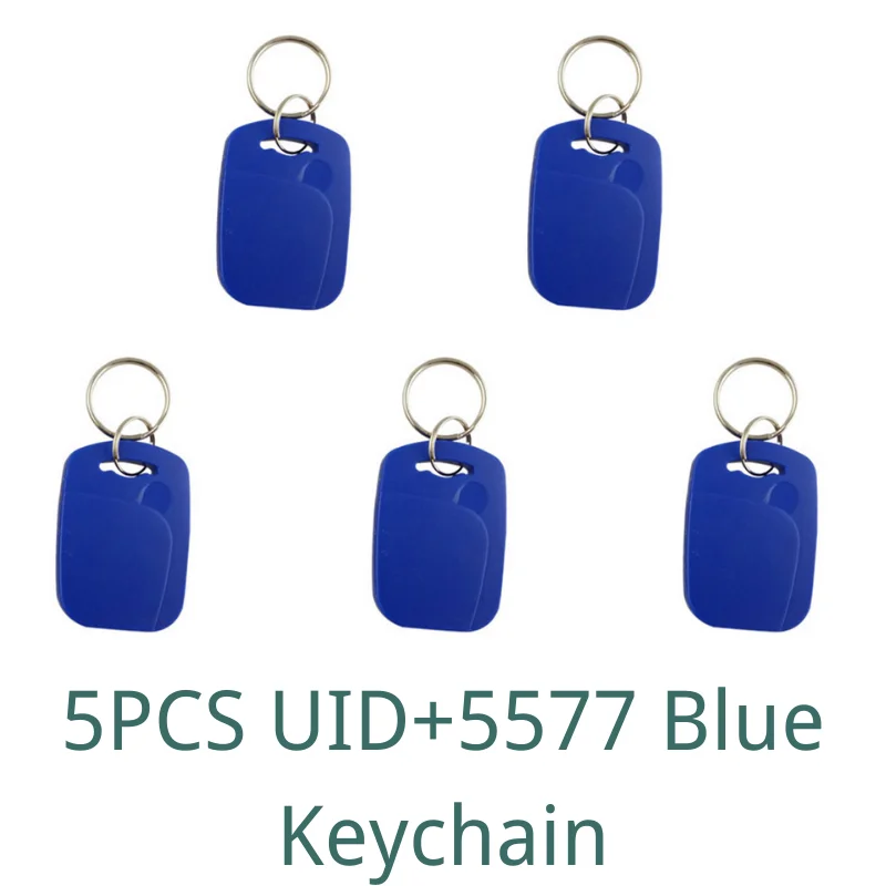 

Умный Двухчастотный RFID-чип T5577 EM4305, 125 МГц, 13,56 кГц, брелок для ключей NFC S50 клонирование; Копирование, 5/10 шт.
