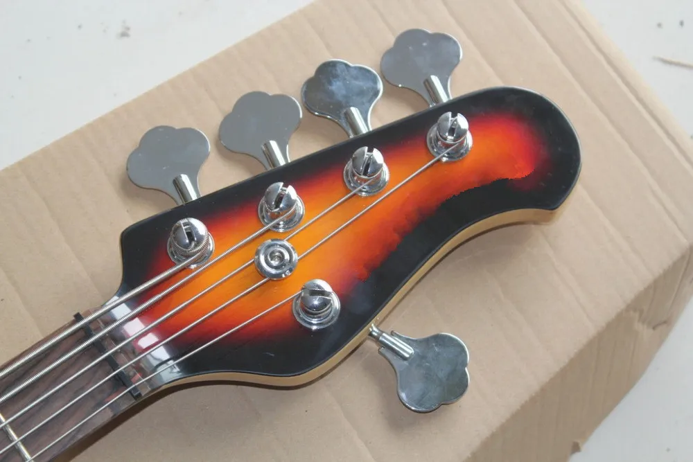 Новинка 2016 года фабрика музыкальный человек sunburst бас musicman тестер 5 струн