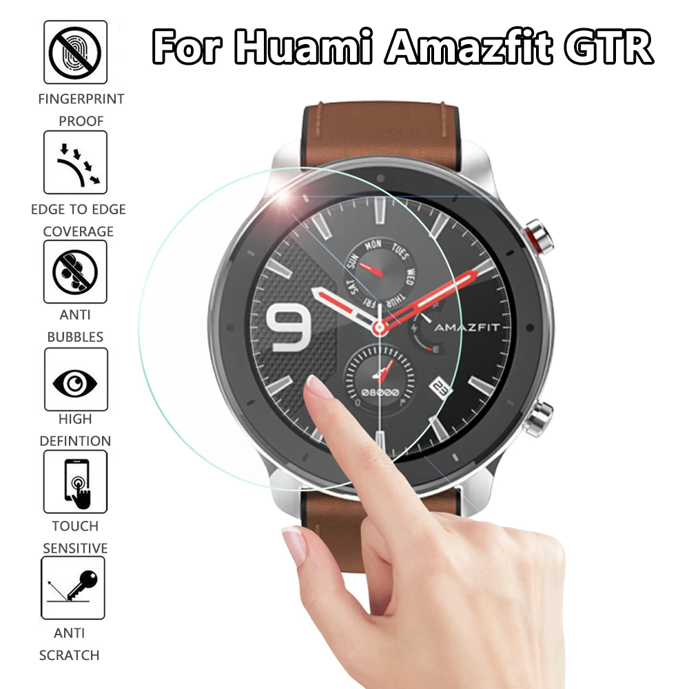 2020 защитный чехол для часов Huami AMAZFIT GTR 42 мм 47 защитная пленка из закаленного