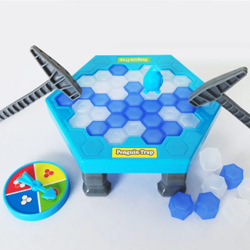 Mini Save The Penguin Ice Breaking Great Family забавные настольные игры детские игрушки подарки