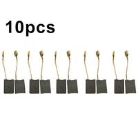 10pcs durable carbon brushes for bosch gws 20 230 h angle grinder graphite brushes replacement electric dril motor power tool