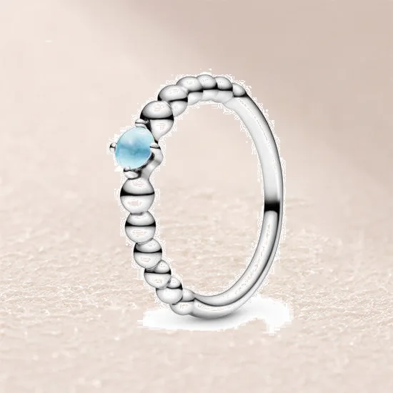 

198598C07 December Birthstone Ring