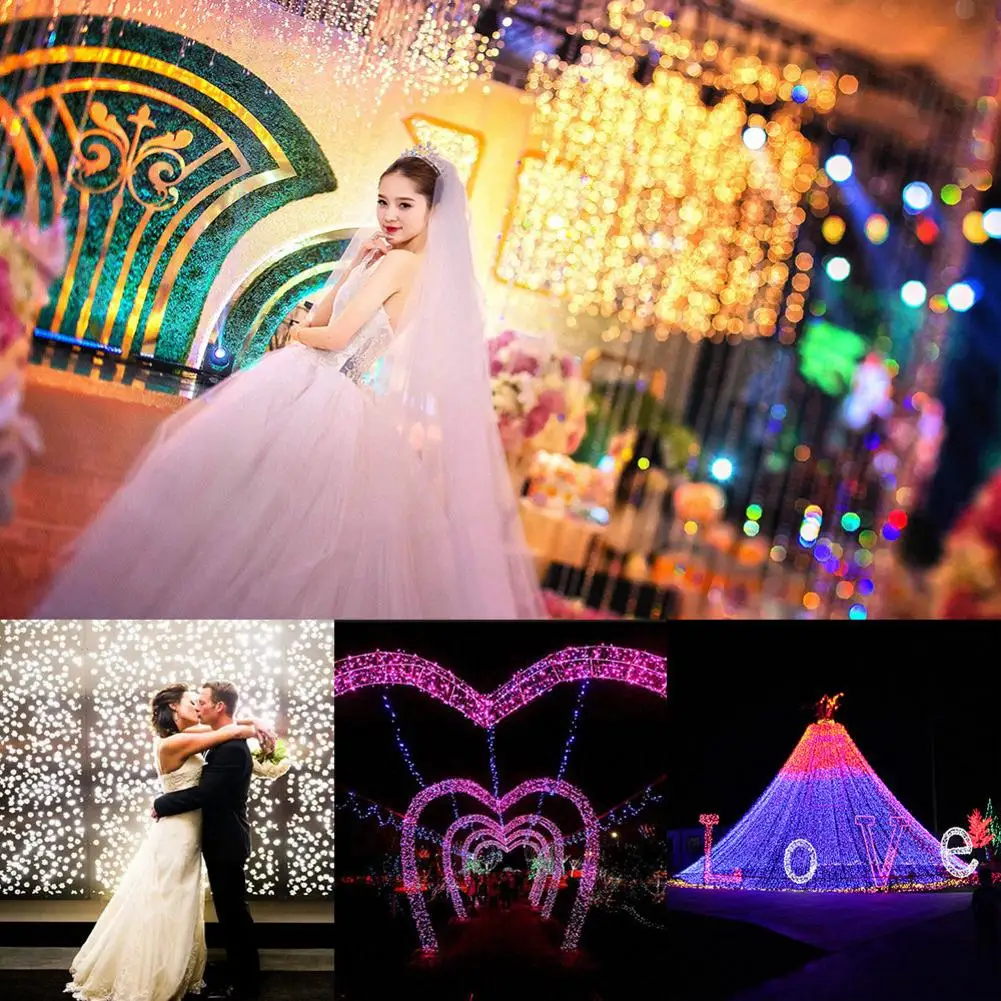30 LED светильник ing Flower лампа гирлянда Роза Рождественский s украшение праздничный
