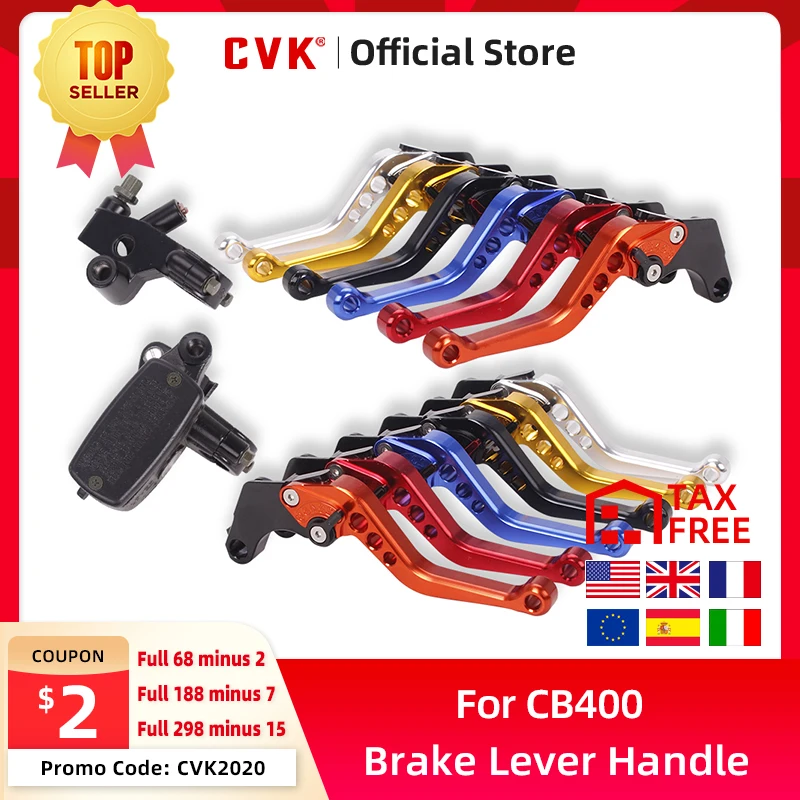 CVK тормозной рычаг сцепления ручка для HONDA CB400 VTEC CBR250 CBR400 NSR250 VFR NC19 NC22 MC23 MC29 MC30 Magna CB 1