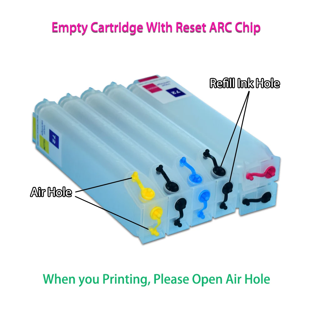 Картридж для HP 72 T610 T620 T770 T790 T795 T1100 T1120 T1200 T1300 T2300|ink cartridge|ink cartridge for hpcartridge hp |