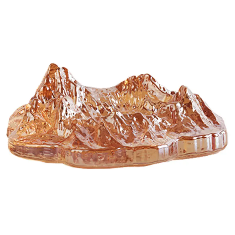 Морская Хрустальная Нефритовая стеклянная ледяная пепельница домашняя гостиная