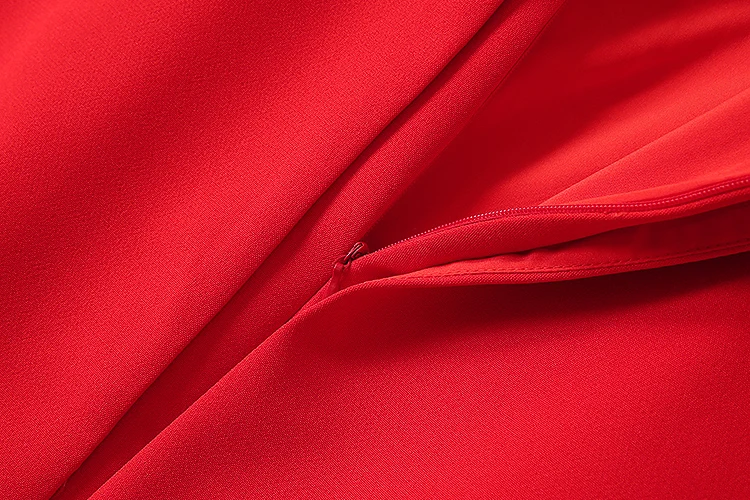 

Luxury Runway Designer Elegant Ladies Office Wear Dress Women Red Black Slim Pencil Dresses Formal Wedding Party Vestidos Female