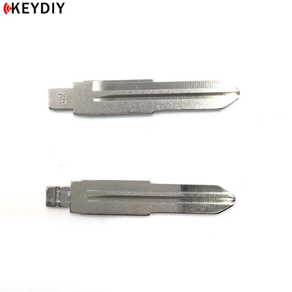 KEYDIY 10 шт./партия Металлические Пустые балванки для ключей KD-X2/VVDI удаленный тип ключа#62 для Mitsubishi(слева) для Benz Mini No.62 Blade