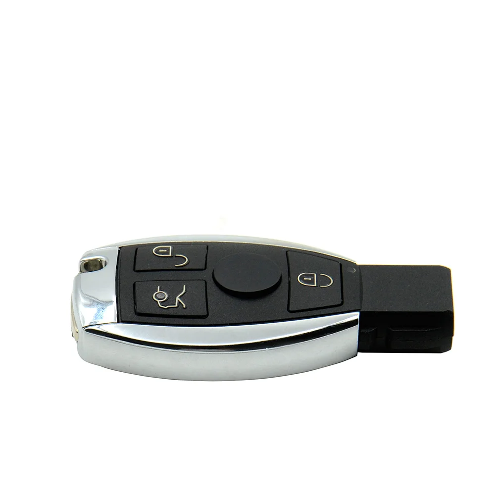 Новый 3 кнопки Smart Remote Key для Mercede Benz с чипом NEC 315/433 МГц опционально поддерживает