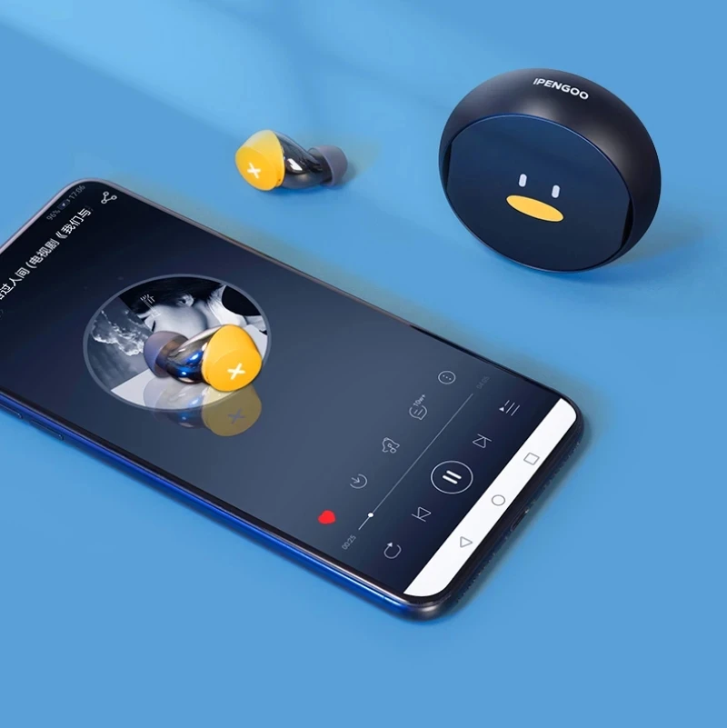 Bluetooth-наушники Songx IPENGOO TWS активное шумоподавление 25 часов в режиме ожидания с