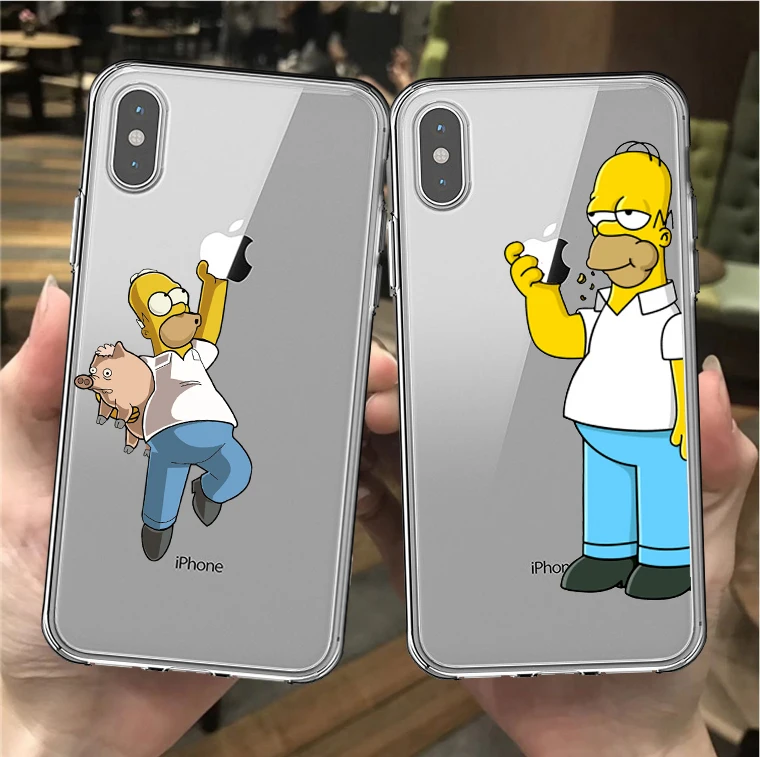 Мягкий чехол из ТПУ для iPhone X/SE/6/6S/7/8/XR/XSMAX|Сумки телефона| |