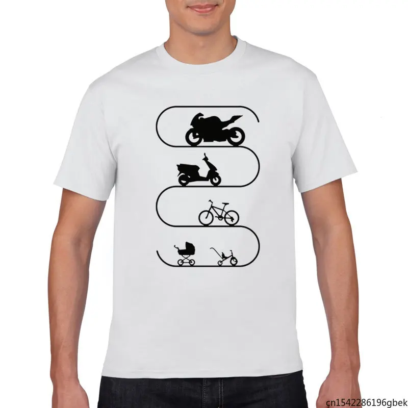 

Bike Motorcycle Evolution Funny Men's T-Shirt