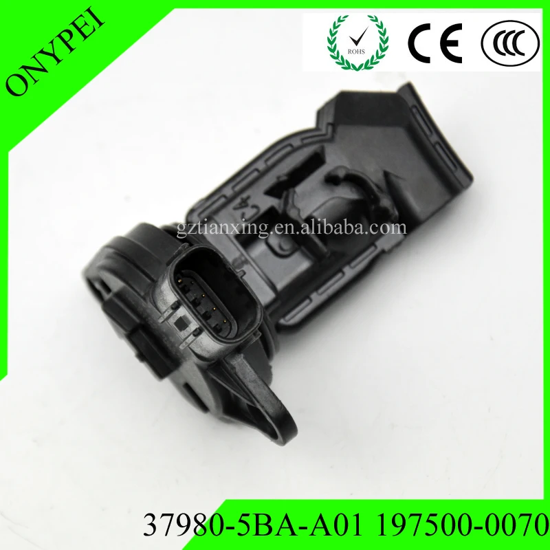 OEM 37980 5BA A01 197500 0070 Датчик массового расхода воздуха для Honda Civic CR V 379805BAA01