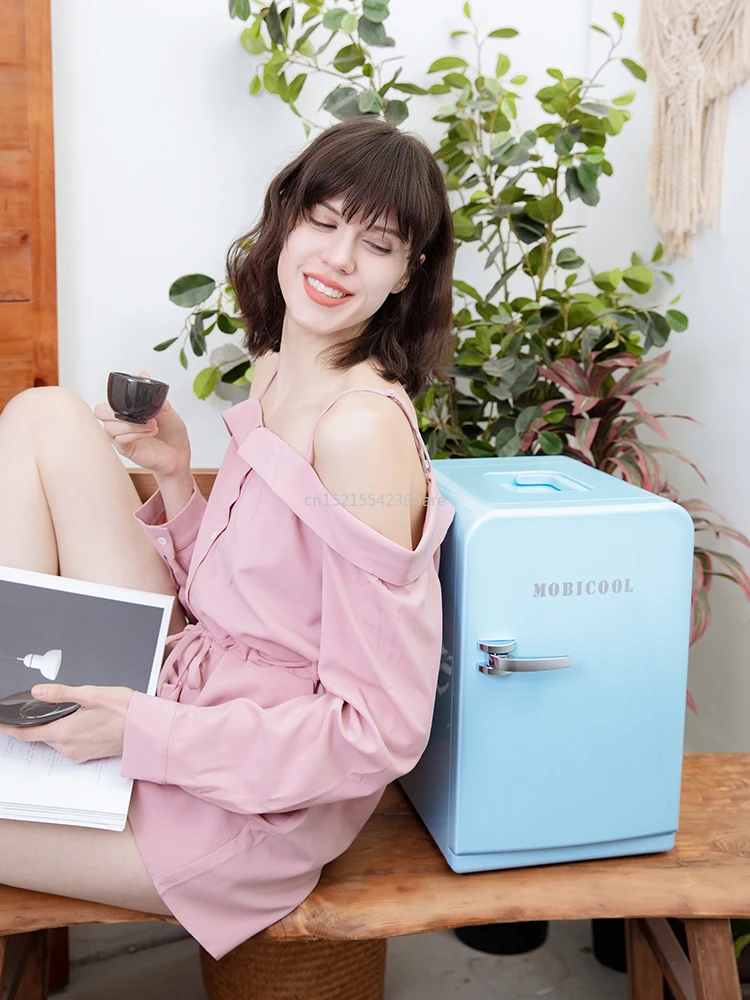 Мини-холодильник для дома и автомобиля бесшумный ПП-морозильник из АБС-алюминия