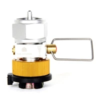 camping stove refill adapter gas saver plus gas convertor shifter refill flat tank conversion adapter camping gas adaptor valve