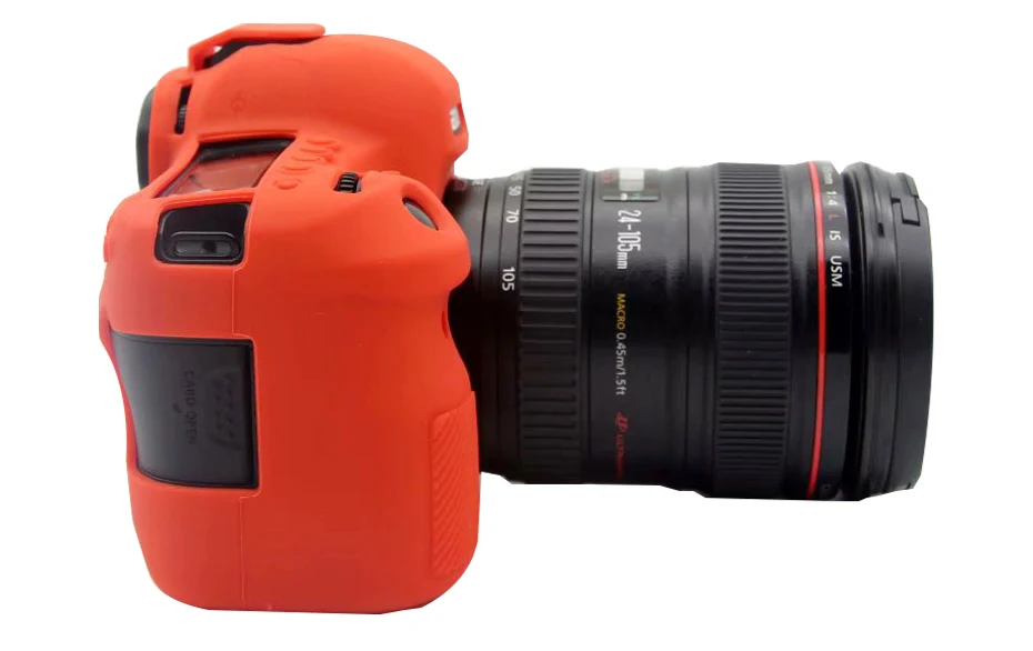 CAENBOO для Canon EOS 6D Mark II сумка для камеры Мягкий силиконовый резиновый защитный чехол для корпуса чехол для Canon EOS 6D Mark2 сумка