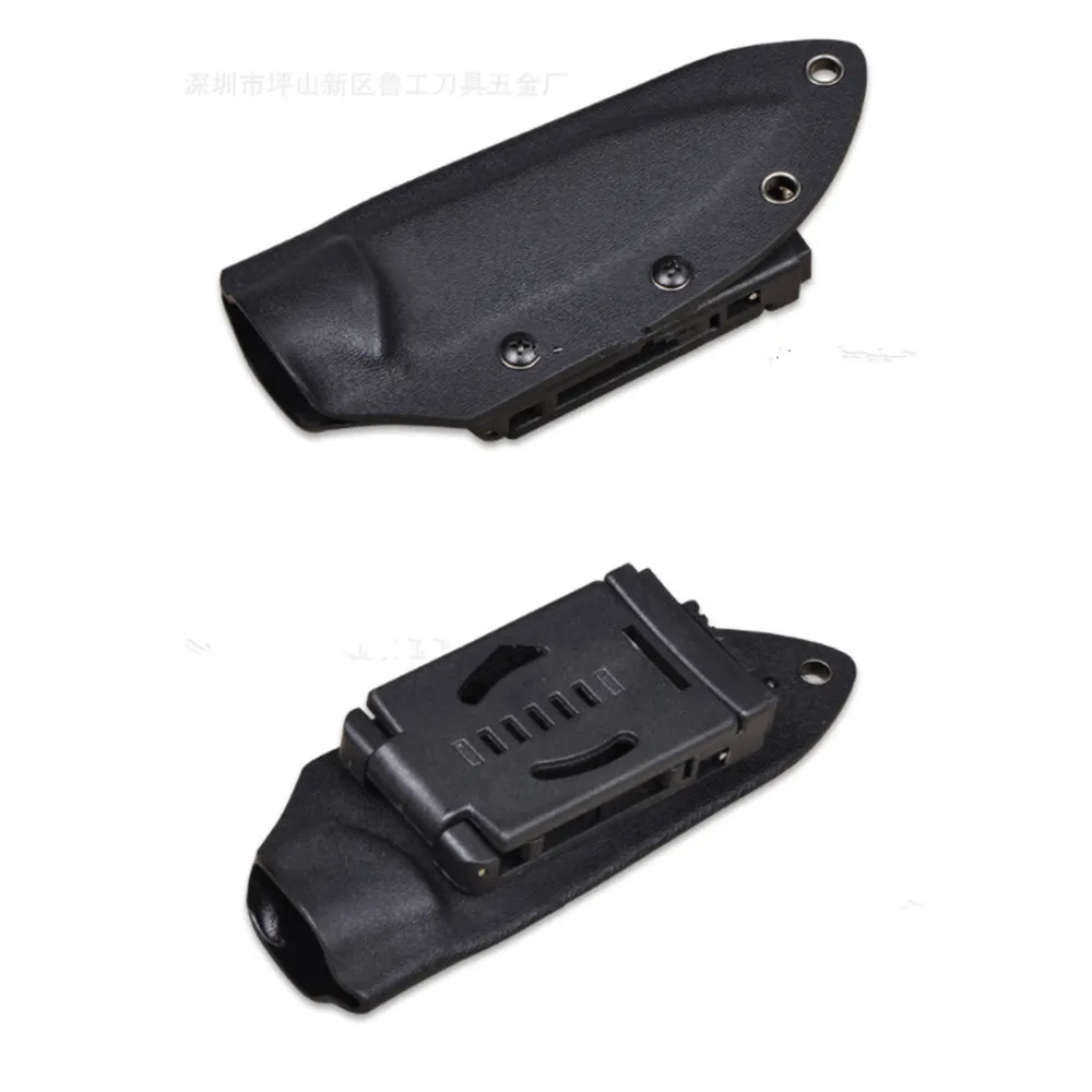 Популярный нож с фиксированным лезвием Stonewash D2 лезвие Черная Ручка G10 охотничий